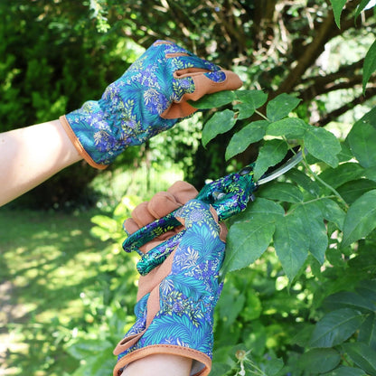 Puutarhakäsineet William Morris Larkspur tummansininen