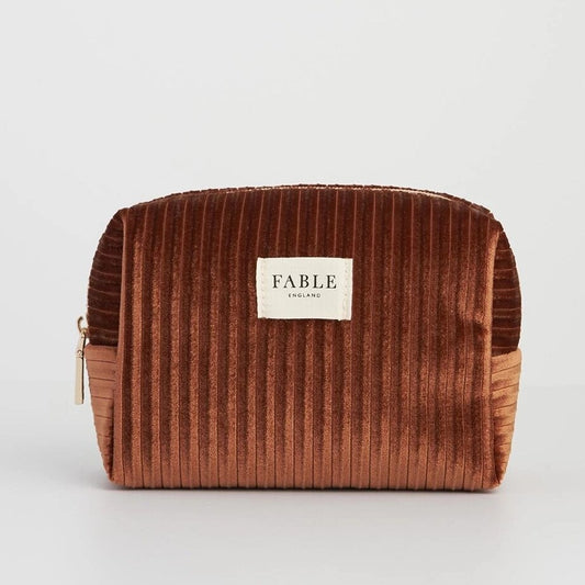 sametti meikkilaukku meripihka