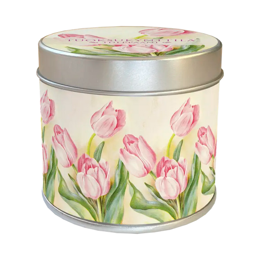 Tulppaanit Tulppaanin tuoksuinen tuoksukynttilä