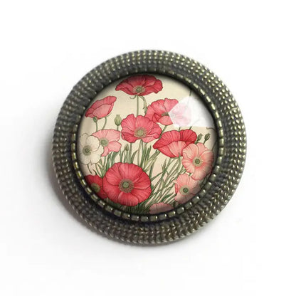 Pink and red Poppy - Unikot rintakoru