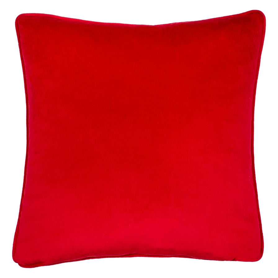 Joulukoira ja kranssi tyynynpäällinen 43 x 43 cm