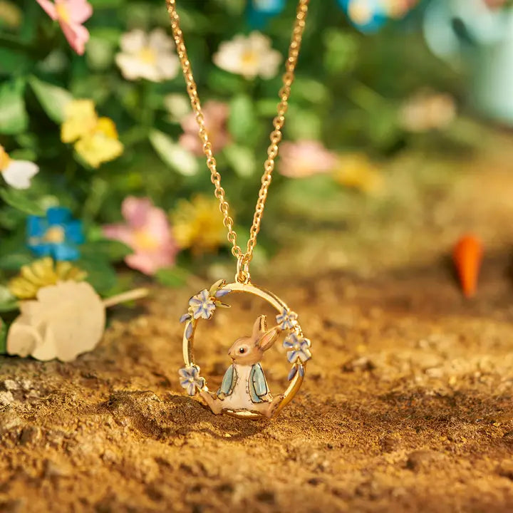 Kaulakoru Peter Rabbit Forget Me Not - Petteri Kaniini lemmikit