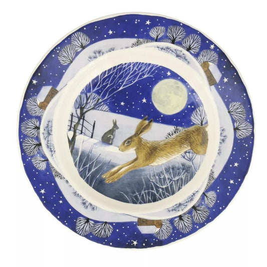 Lautanen Midnight Hare 22 cm