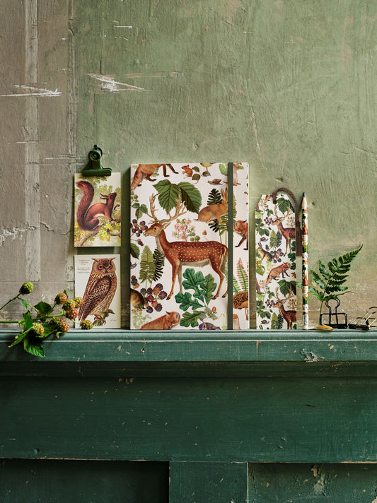 Kirjanmerkki Metsäneläimet