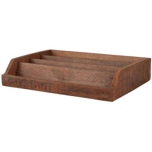 Puinen lokerikko pöydälle