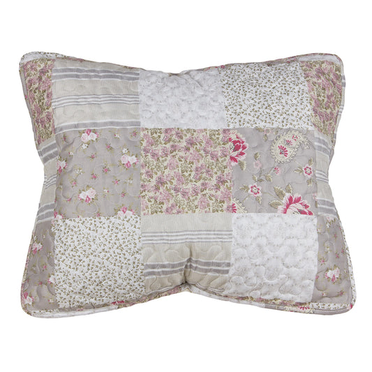 Tyynynpäällinen Roosa tilkkukuvio 50 x 60 cm