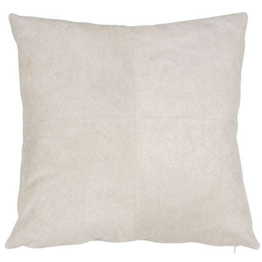 Tyynynpäällinen Tekomokka Offwhite 48 x 48 cm