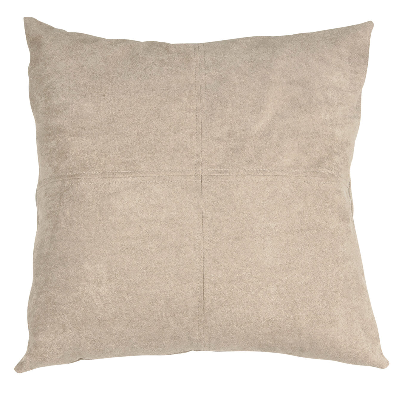 Tyynynpäällinen Tekomokka Vaaleanruskea 48 x 48 cm