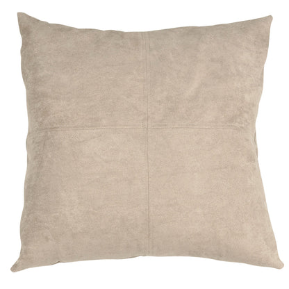 Tyynynpäällinen Tekomokka Vaaleanruskea 48 x 48 cm