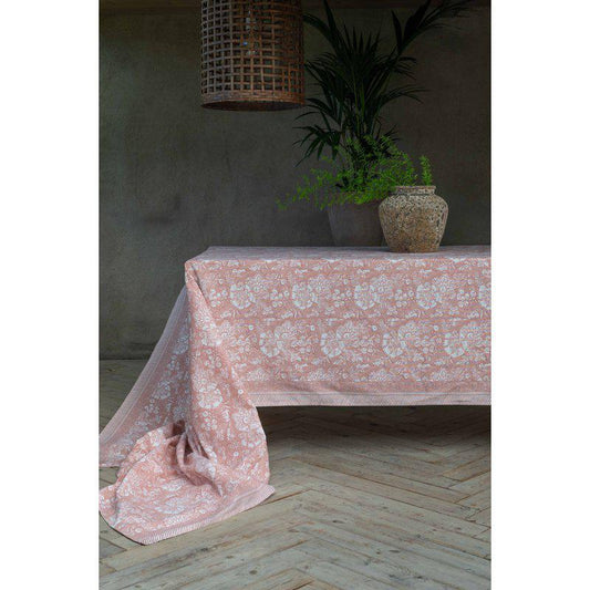 Pöytäliina Sonia vaaleanpunainen 145 x 300 cm