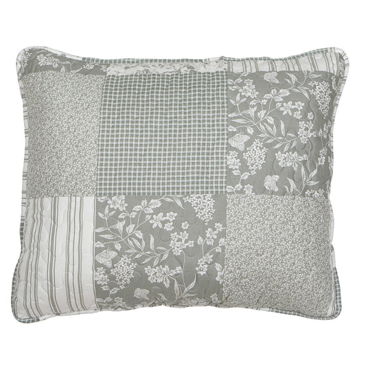 Tyynynpäällinen Harmaa tilkkukuvio 50 x 60 cm