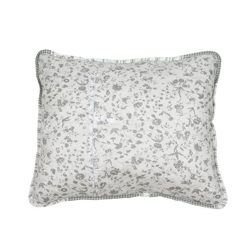 Tyynynpäällinen Harmaa tilkkukuvio 50 x 60 cm