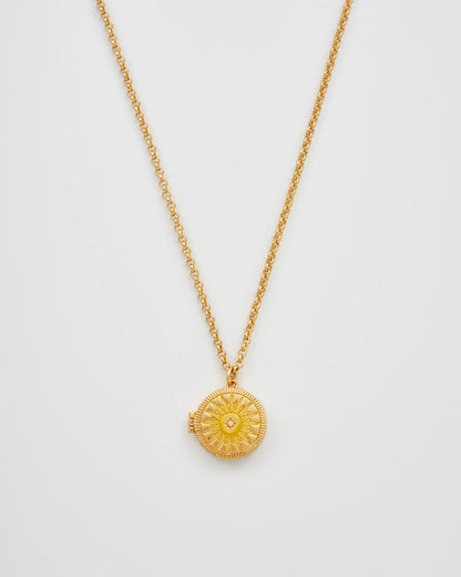 Medaljonki kaulakoru Sun Locket