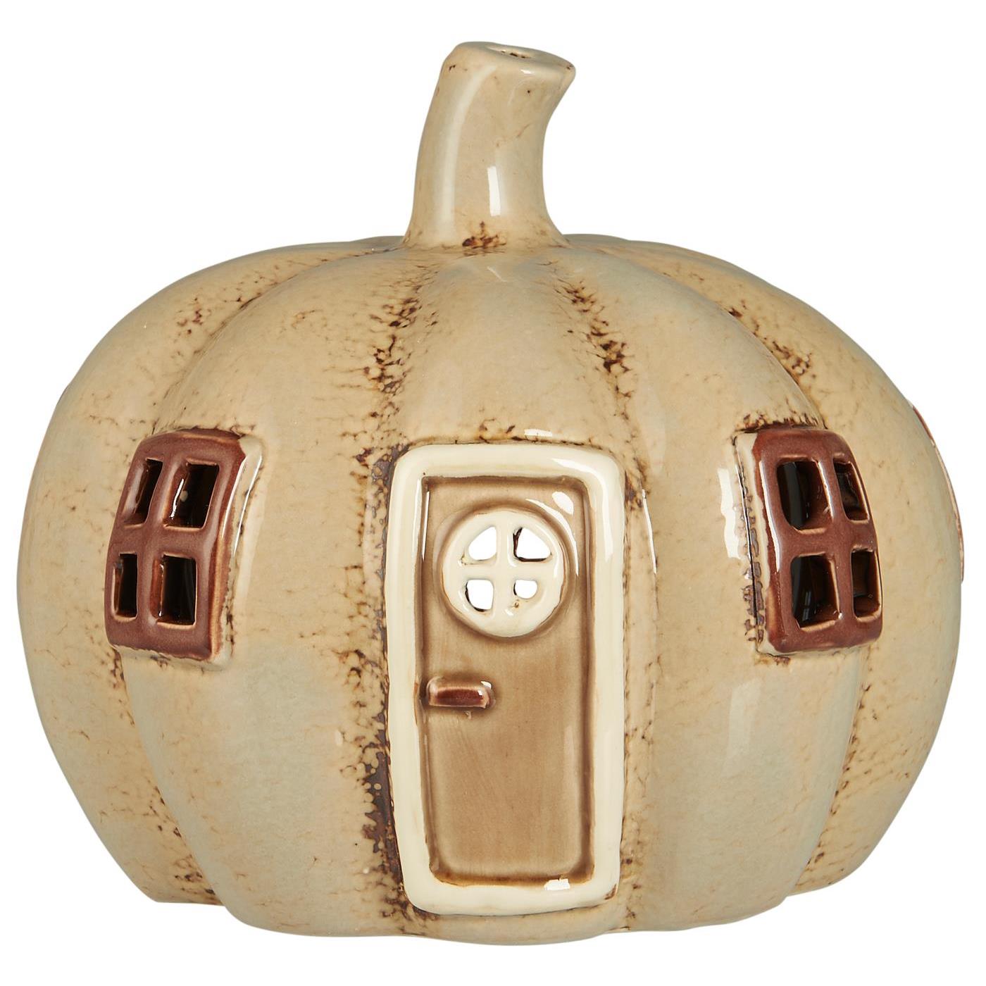 Talolyhty kurpitsatalo beige