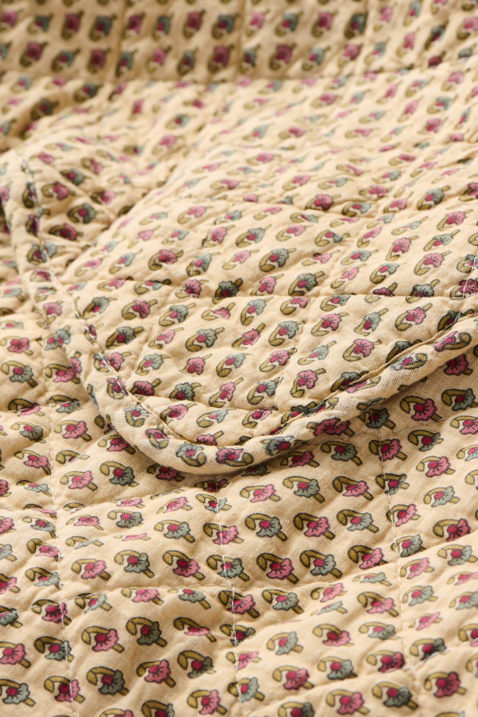 Puuvillatäkki Indian Sari pikkukuvio 130 x 180 cm