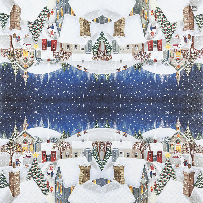 Servetti Village Story 33 x 33 cm