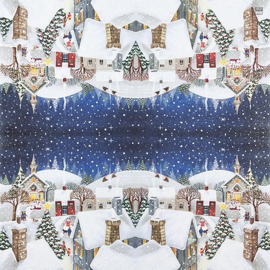 Servetti Village Story 33 x 33 cm
