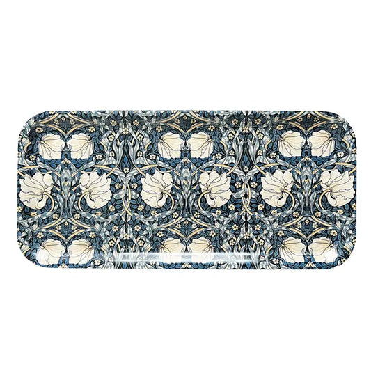 Tarjotin William Morris Pimpernel sininen 32 x 15 cm
