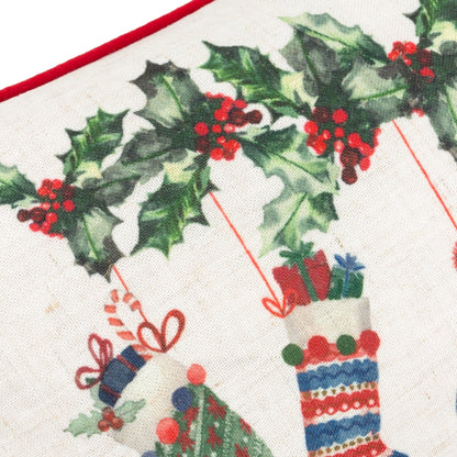 Joulupipot ja -hanskat - Winter warmers tyynynpäällinen 30 x 50 cm
