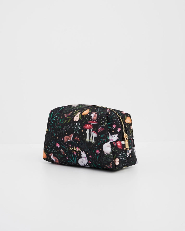 Meikkilaukku / pussukka Floral Niva vihreä