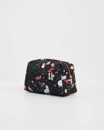 Meikkilaukku / pussukka Floral Niva vihreä