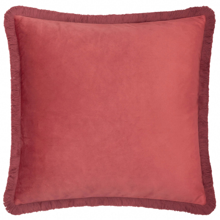 Tyynynpäällinen Strawberry Thief brodeerattu Punainen - Berry  50 x 50 cm