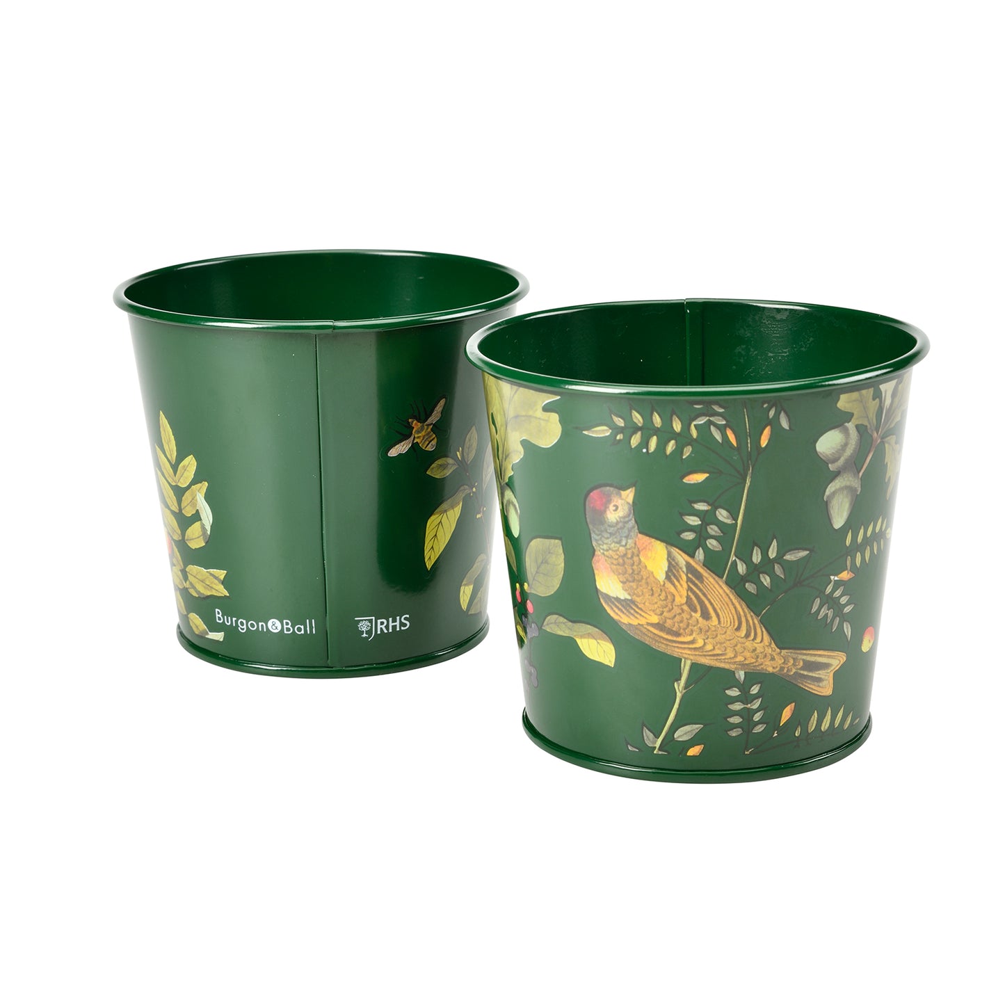 Metalliset yrttiruukut 2 kpl setti - Woodland Wonders