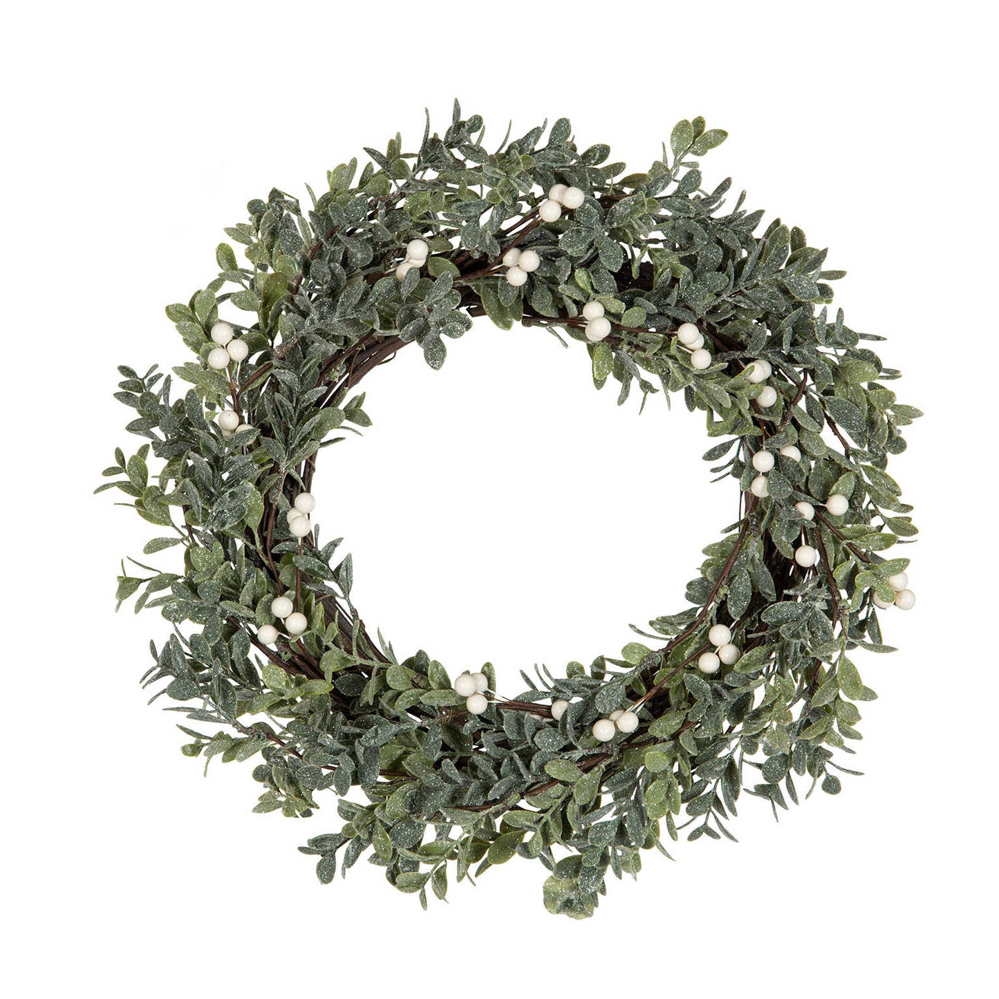 Kranssi huurteiset varvut 35 cm