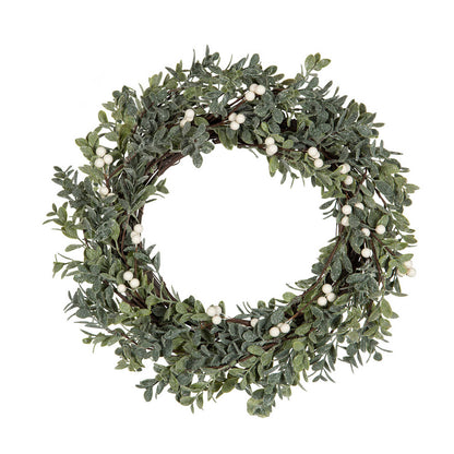 Kranssi huurteiset varvut 35 cm