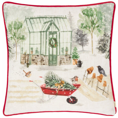 Talvipuutarha - Winter Garden tyynynpäällinen 43 x 43 cm