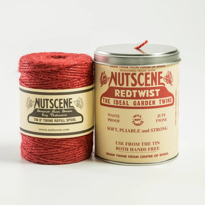 String In a Tin juuttinaru punainen - Redtwist