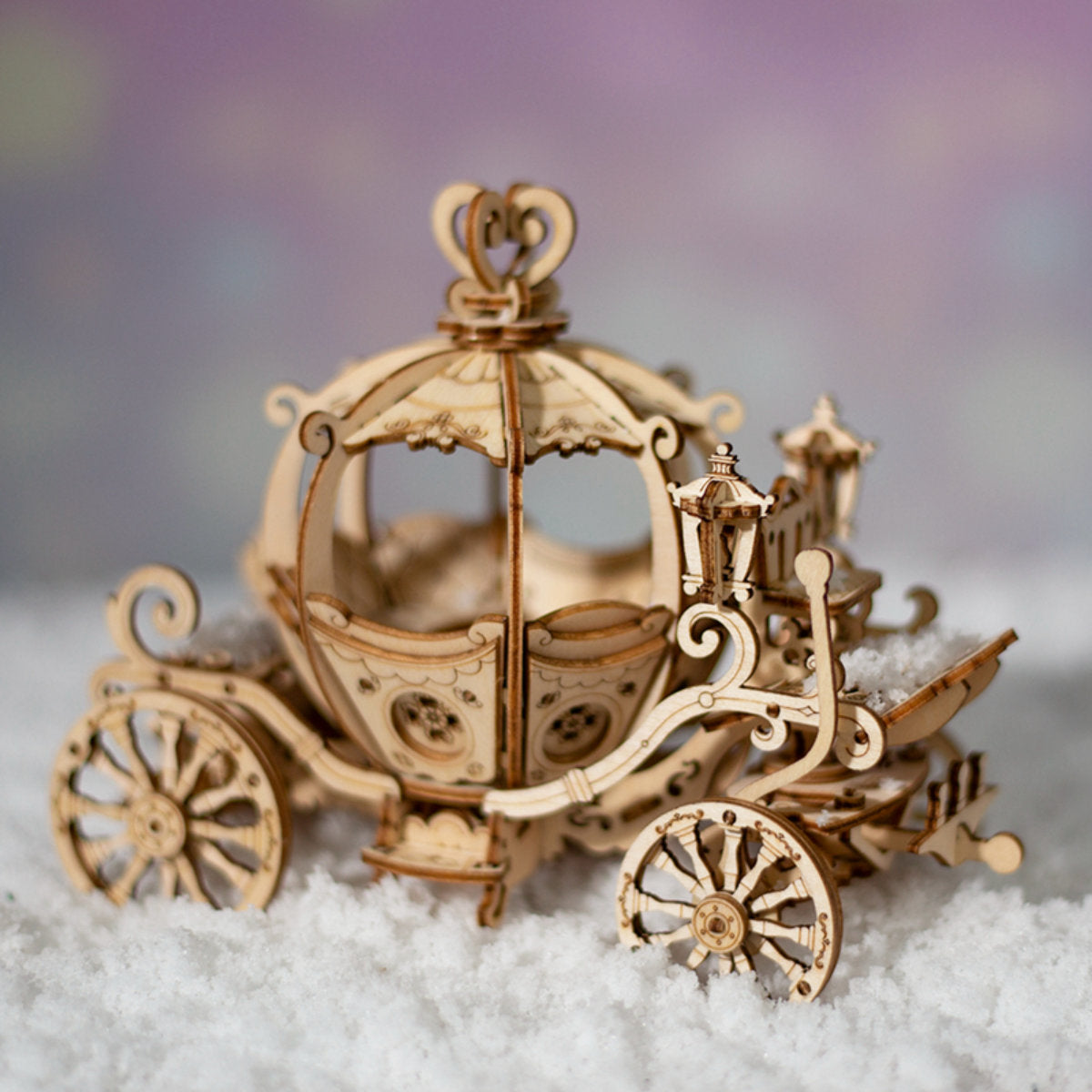 DIY miniatyyri Kurpitsavaunu - Pumpkin Cart