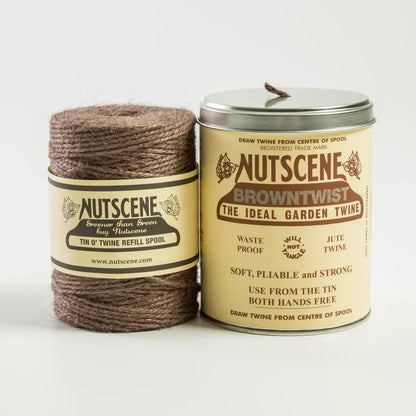 String In a Tin juuttinaru Ruskea - Brown Twist
