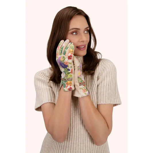 Käsineet - Kylie Floral Cream