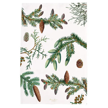 Keittiöpyyhe Kävyt - Pine trees