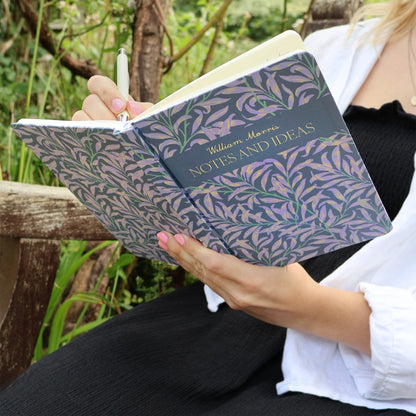 Muistikirja William Morris Willow violetti