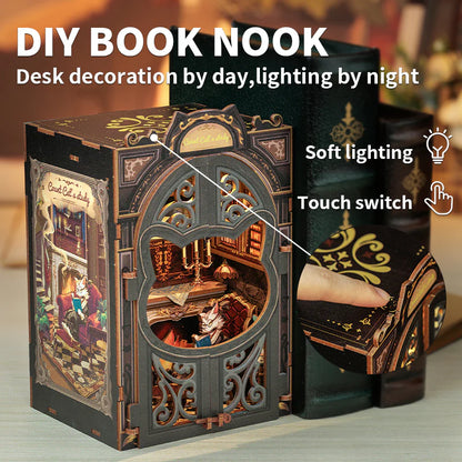 DIY Minimaailma kirjahyllyyn – Count Cats Study Book Nook