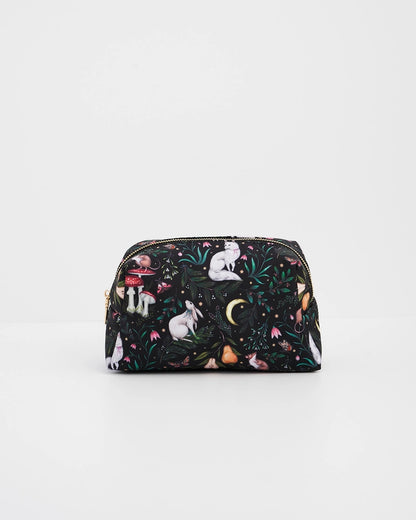 Meikkilaukku / pussukka Floral Niva vihreä