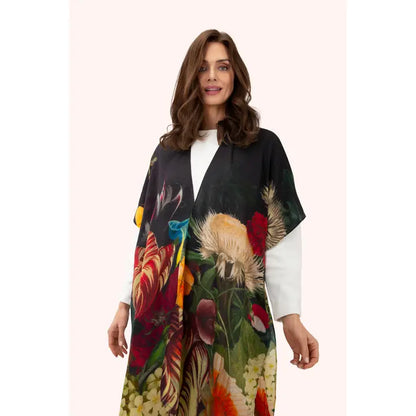 Poncho huivi Opulant Florals