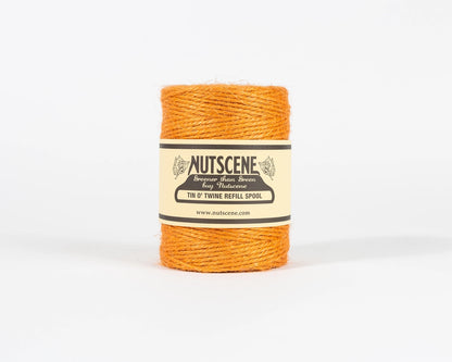 String In a Tin juuttinaru oranssi