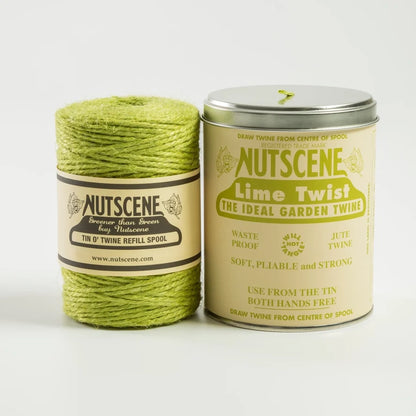 String In a Tin juuttinaru Limen vihreä - Lime Twist