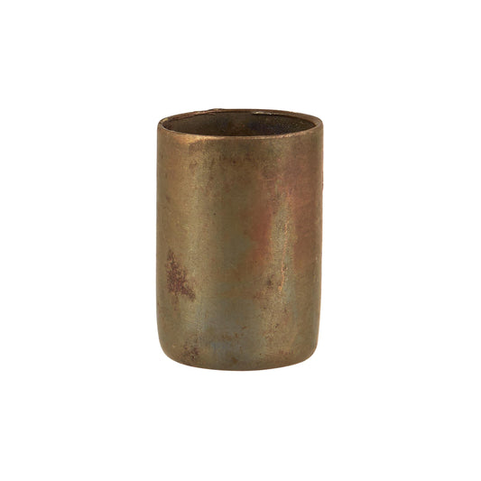 Magneettikynttilänjalka antiikkimessinki