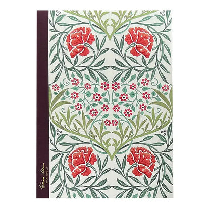 Muistivihko William Morris Oxford Punainen