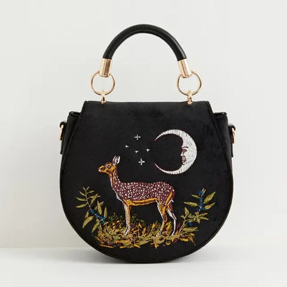 Olkalaukku Bambi ja kuu