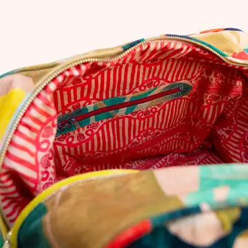 Vetoketjullinen weekender kassi Exotic Leaves