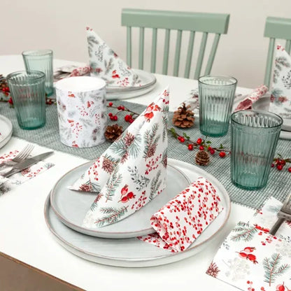 Servetti Winter Botanicals 33 x 33 cm