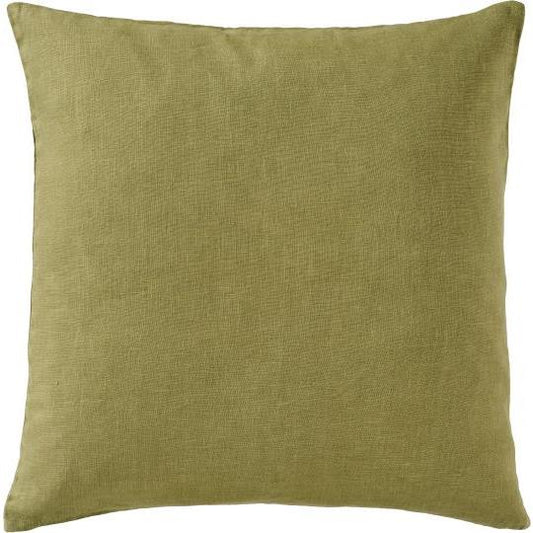 Pellavatyynynpäällinen Vihreä - Herbal green 50 x 50 cm