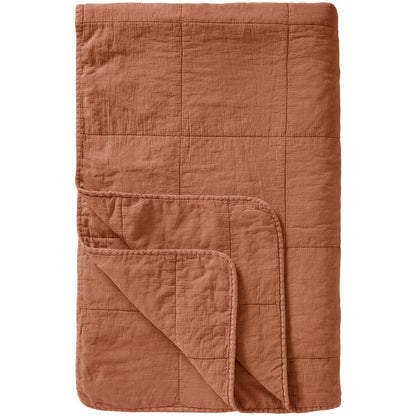 Torkkupeitto - Vintage quilt kivipesty 130 x 180 cm Sienna