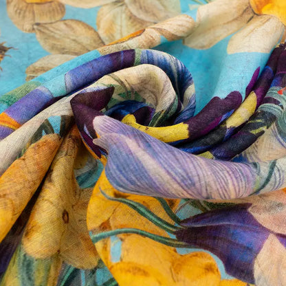 Huivi Spring Flora 182 x 57 cm