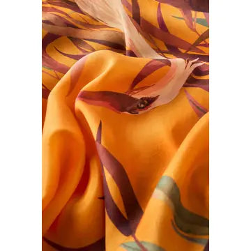 Kimono takki pitkä Oriental Crane